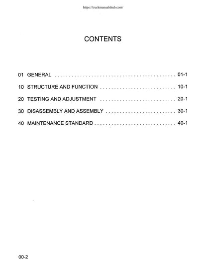 Komatsu WA380-3 Wheel Loader Service Manual | 1996-2000 - sample page 6