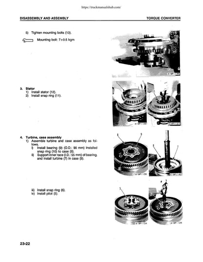 Komatsu WA250-1LC Wheel Loader Service Manual | 1992-1996 - sample page 2
