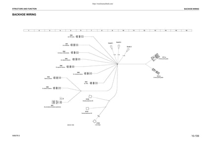 Komatsu WB97R-5 Backhoe Loader Service Manual | 2005-2009 - sample page 3