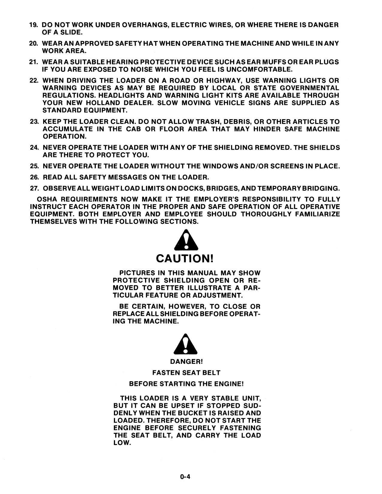 New Holland L781 L784 L785 Skid Steer Service Manual | 1980-1984 - sample page 7