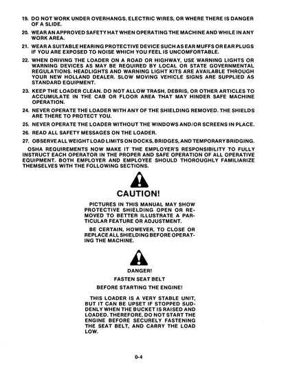 New Holland L781 L784 L785 Skid Steer Service Manual | 1980-1984 - sample page 7