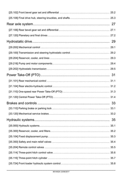 New Holland Workmaster 35 40 Compact Tractor Service Manual | 2017-2021 - sample page 6