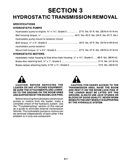 New Holland L781 L784 L785 Skid Steer Service Manual | 1980-1984 - sample page 8