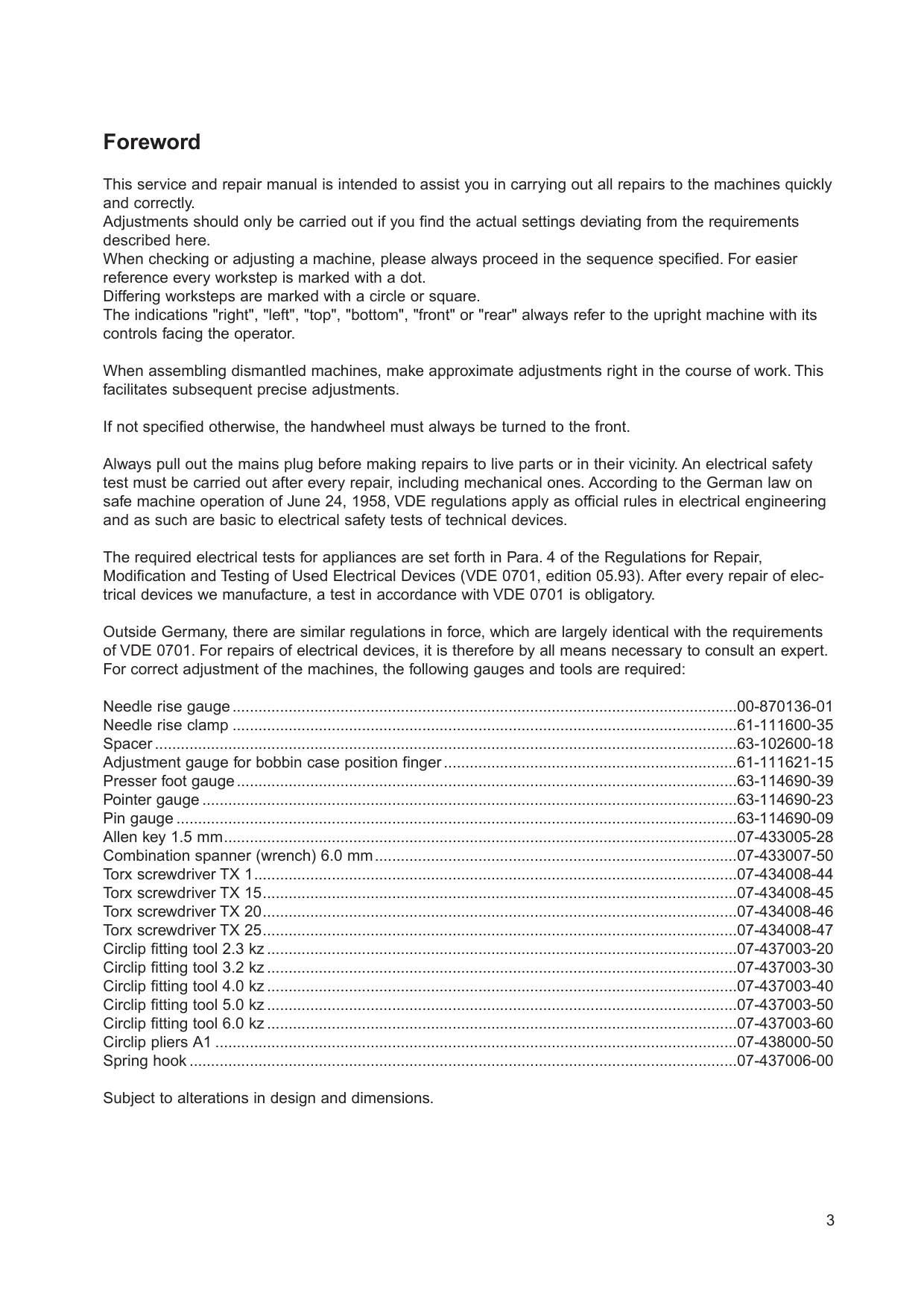 PFAFF Expression 2014 2024 2034 2044 Sewing Machine Service Manual | 2002-2006 - sample page 4