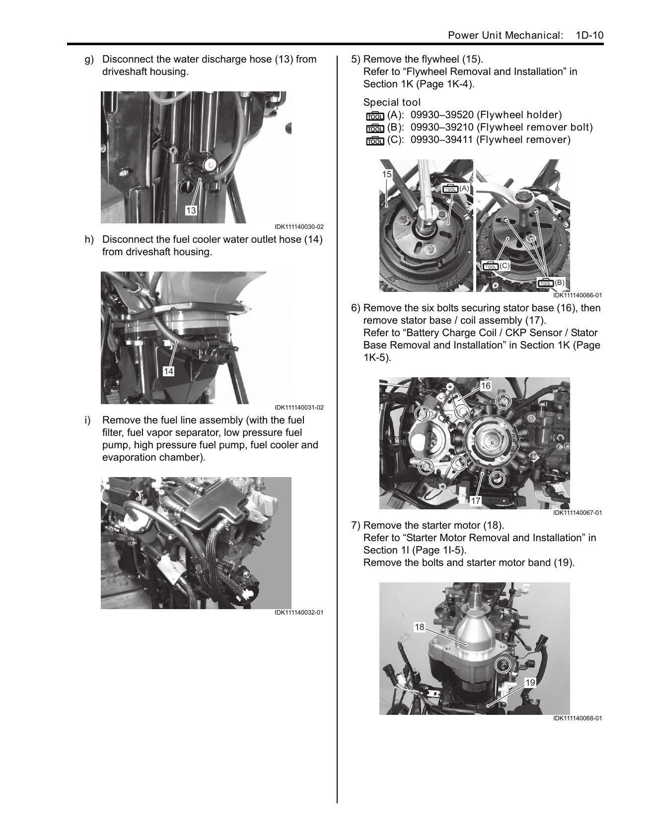 Suzuki DF15A DF20A Outboard Service Manual | 2012-2016 - sample page 3