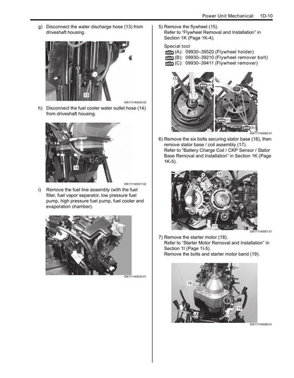 Suzuki DF15A DF20A Outboard Service Manual | 2012-2016 - sample page 3