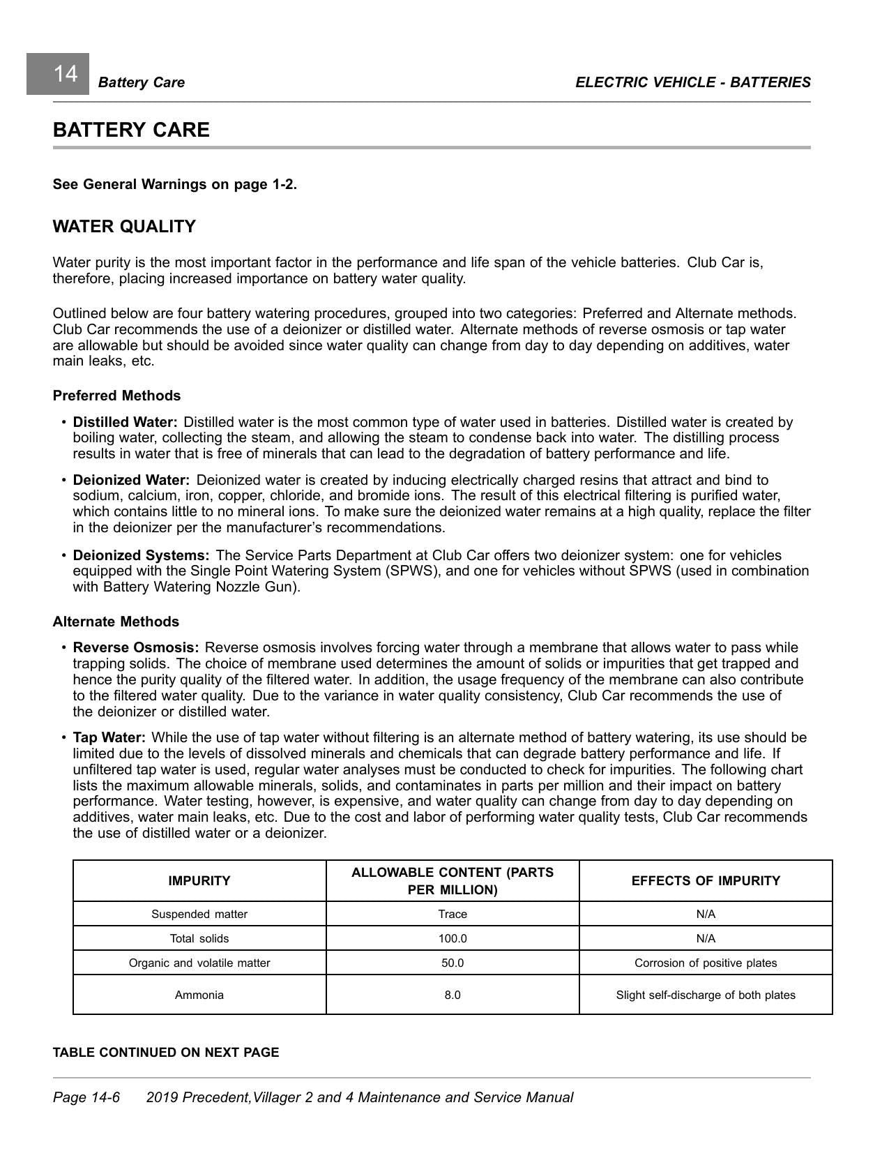 Club Car Precedent Villager 2 4 Golf Cart Service Manual | 2019-2023 - sample page 8