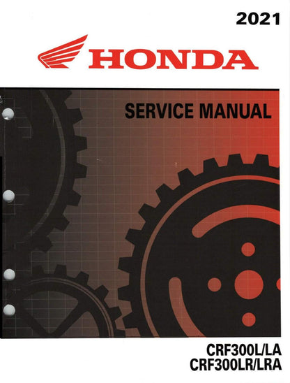 Honda CRF300L Motorcycle Service Manual | 2021-2025 - sample page 1