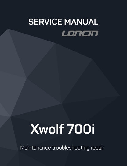 Loncin Xwolf 700I UTV Service Manual | 2022-2026 - sample page 1