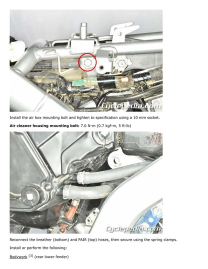 Honda CRF300L Rally Motorcycle Service Manual | 2021-2024 - sample page 2