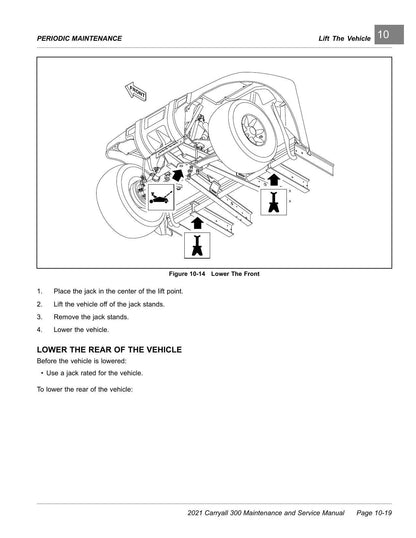Club Car Carryall 300 Golf Cart Service Manual | 2021-2025 - sample page 3
