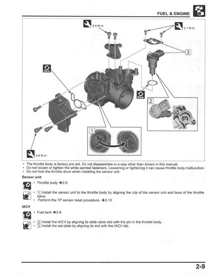 Honda CRF300L Motorcycle Service Manual | 2021-2025 - sample page 4