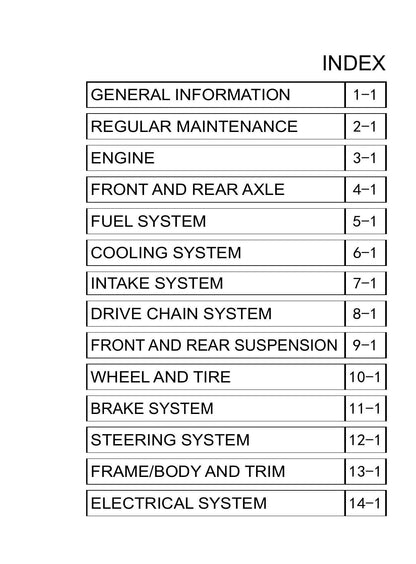 Segway AT5 450 ATV Service Manual | 2023-2026 - sample page 6