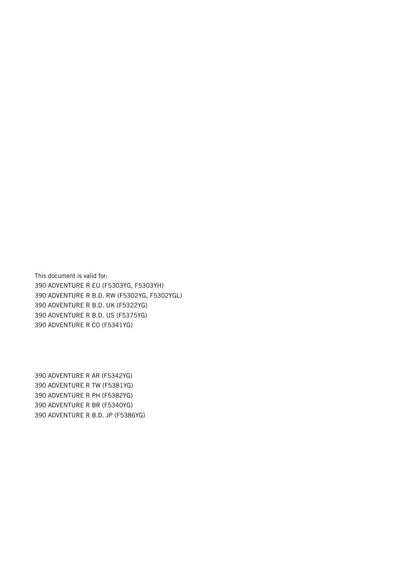 KTM 390 Adventure R Motorcycle Service Manual | 2025-2026 - sample page 9