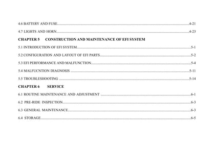 Lifan LF125-26C Motorcycle Service Manual | 2024-2026 - sample page 7