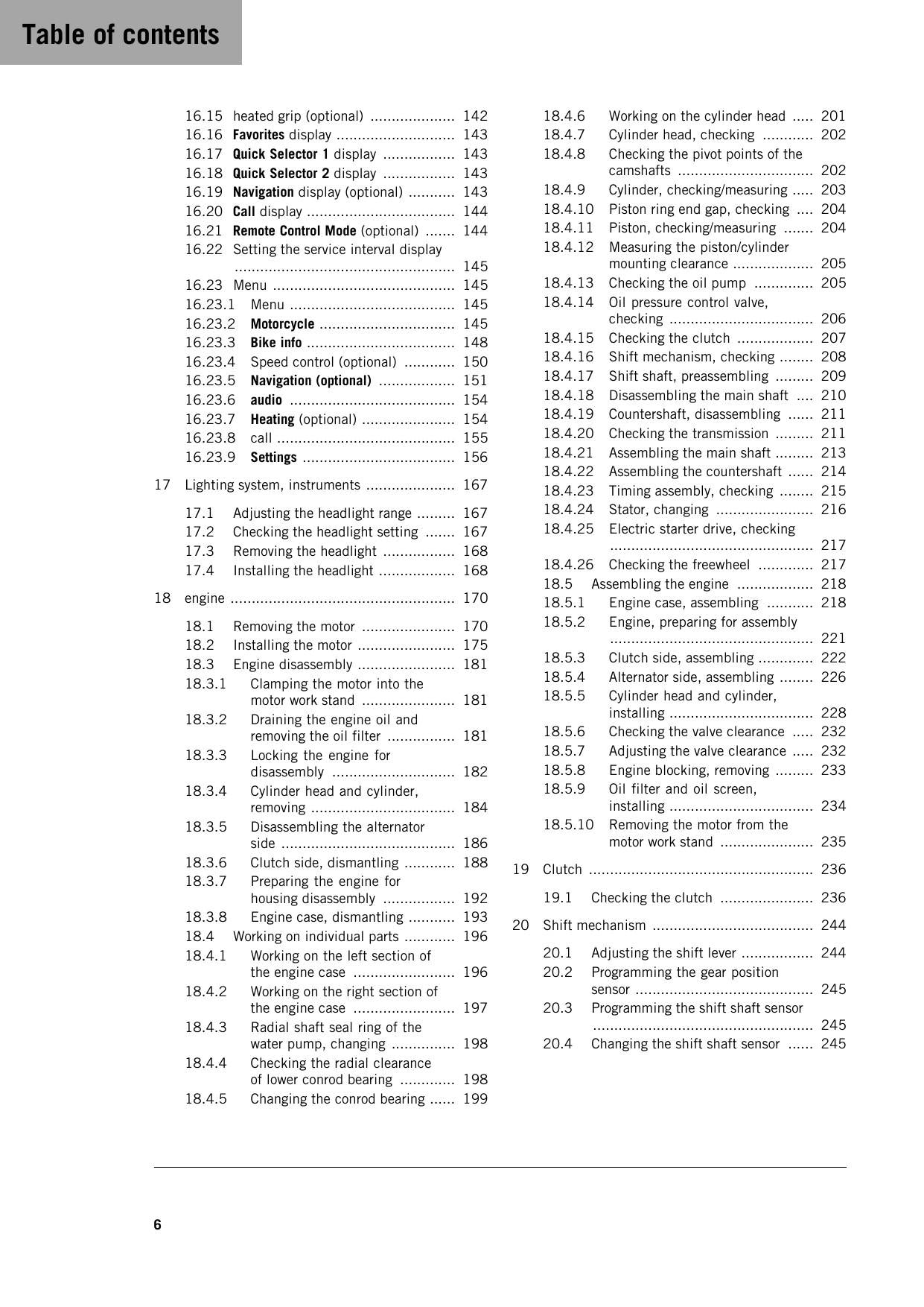KTM 390 Adventure R Motorcycle Service Manual | 2025-2026 - sample page 7