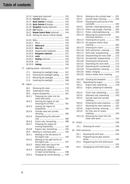 KTM 390 Adventure R Motorcycle Service Manual | 2025-2026 - sample page 7