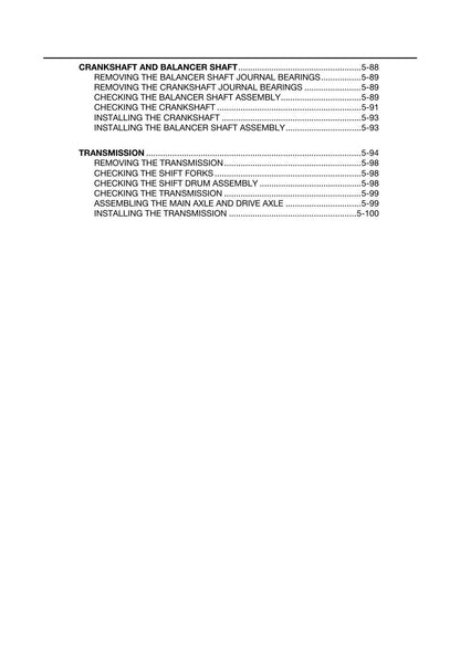 Yamaha Tenere 700 Motorcycle Service Manual | 2023-2026 - sample page 7