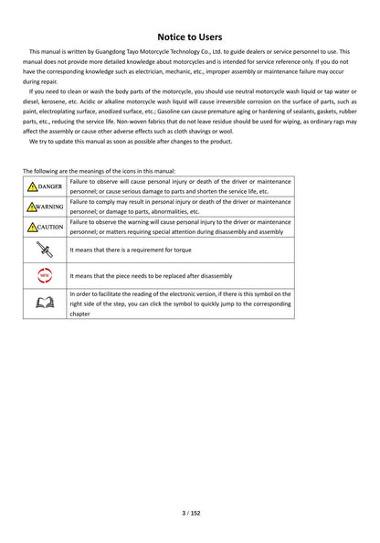 Zontes ZT368T-K Motorcycle Service Manual | 2026 - sample page 5