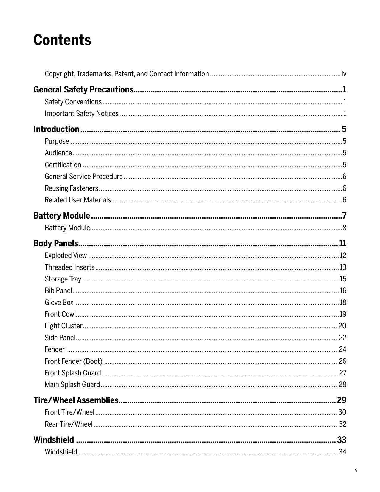 Segway SE-3 Patroller Personal Transporter Service Manual | 2015-2019 - sample page 3