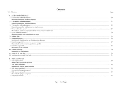 Zontes ZT125 ZT155 U U1 Euro V Motorcycle Service Manual | 2021-2025 - sample page 7