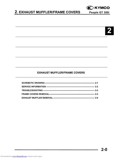 Kymco People GT 300I Scooter Service Manual | 2010-2014 - sample page 8