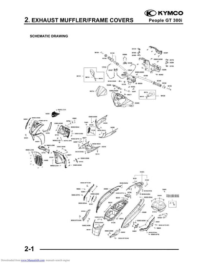 Kymco People GT 300I Scooter Service Manual | 2010-2014 - sample page 9