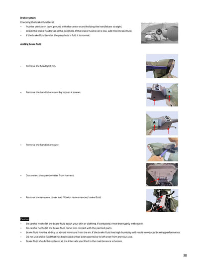Lambretta X250 Motorcycle Service Manual | 2024-2026 - sample page 2
