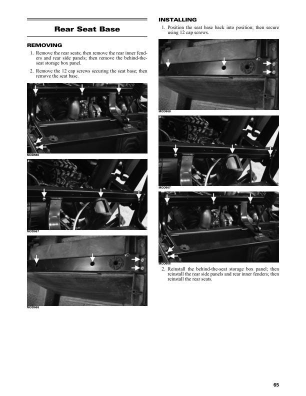 Tracker Offroad 800SX Crew UTV Service Manual | 2020 - sample page 3