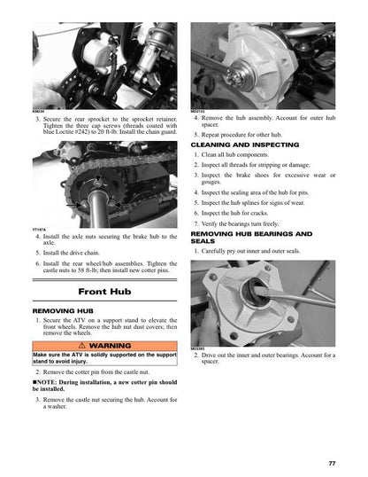 Tracker Offroad 90 ATV Service Manual | 2020 - sample page 8