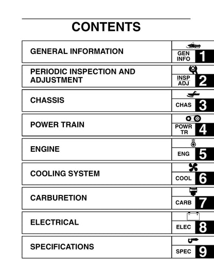Yamaha RS Vector RS90 Snowmobile Service Manual | 2008-2012 - sample page 5