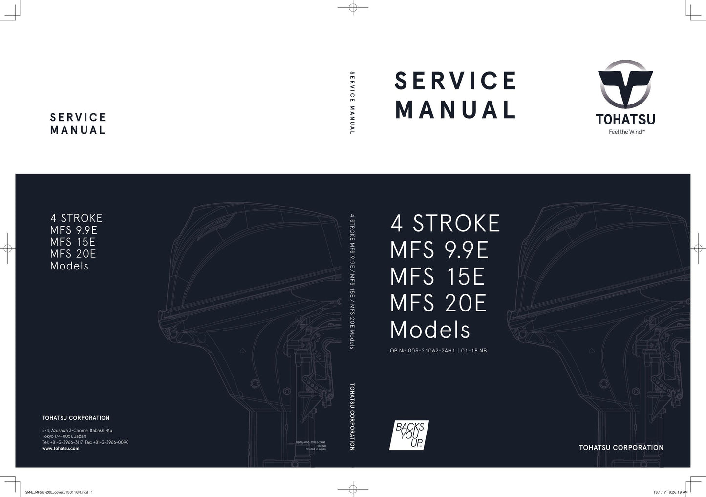Tohatsu MFS 9.9E 15E 20E Outboard Service Manual | 2018-2022 - sample page 2
