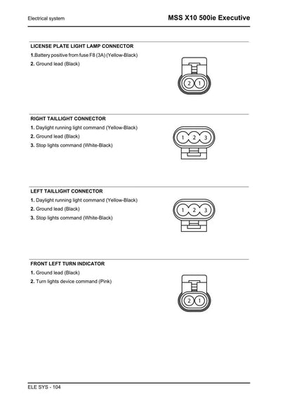 Piaggio X10 500ie Executive Scooter Service Manual | 2012-2016 - sample page 7