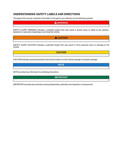 Polaris RZR 570 UTV Service Manual | 2013-2016 - sample page 5