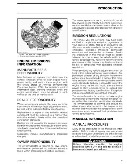 Can-Am Renegade 570 850 1000R ATV Service Manual | 2016-2020 - sample page 4