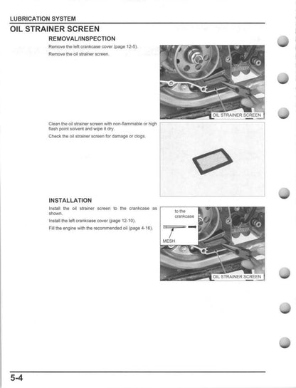 Honda CRF450R Motorcycle Service Manual | 2009-2016 - sample page 2