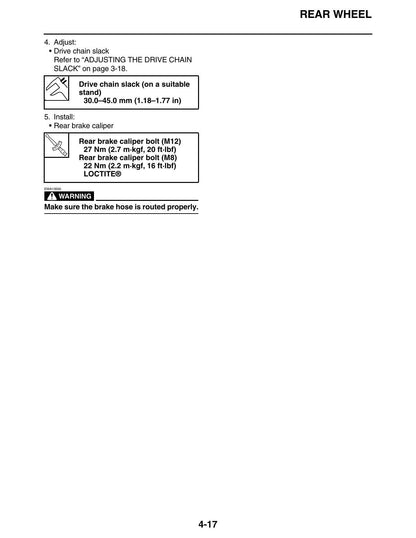 Yamaha YZF-R6 Motorcycle Service Manual | 2013-2016 - sample page 5