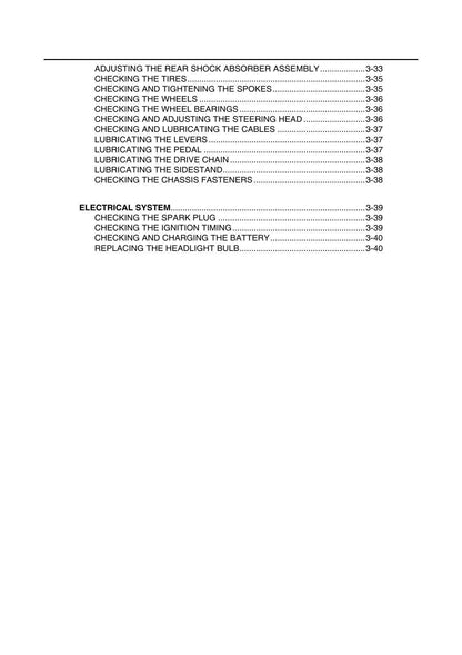 Yamaha WR250F WR250FG Motorcycle Service Manual | 2016-2020 - sample page 8
