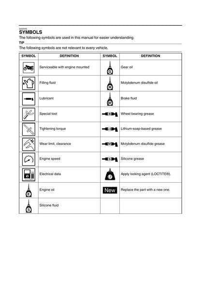 Yamaha X-MAX 300 MBK Evolis 300 Scooter Service Manual | 2017-2021 - sample page 7