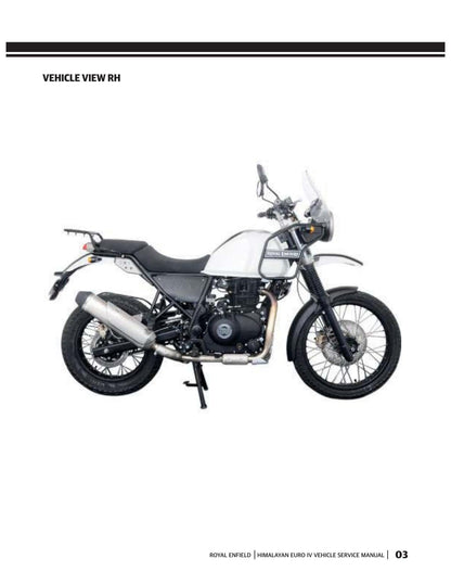 Royal Enfield Himalayan Euro IV Motorcycle Service Manual | 2017-2021 - sample page 6