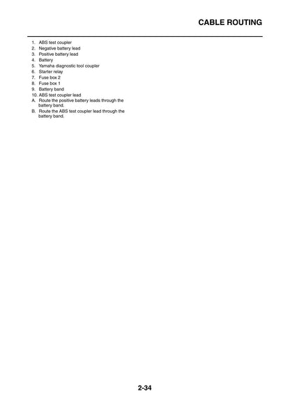 Yamaha X-MAX 300 MBK Evolis 300 Scooter Service Manual | 2017-2021 - sample page 8
