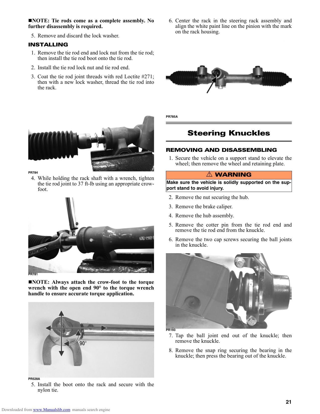 Arctic Cat HDX Crew UTV Service Manual | 2017-2021 - sample page 2