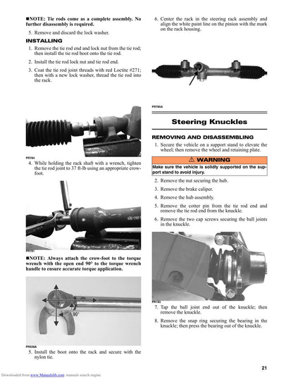 Arctic Cat HDX Crew UTV Service Manual | 2017-2021 - sample page 2