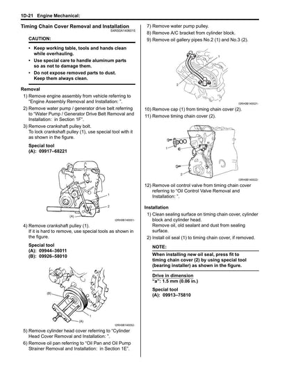 Suzuki Swift RS415 Car Service Manual | 2004-2008 - sample page 6