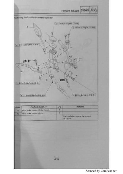 Yamaha FZ25 FZN250 Motorcycle Service Manual | 2017-2021 - sample page 9
