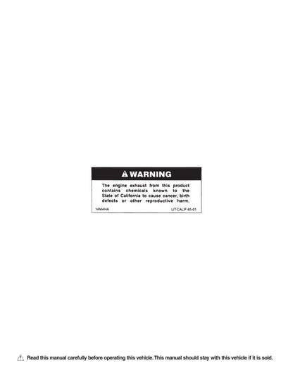 Yamaha YZ250 YZ250X Motorcycle Service Manual | 2018-2022 - sample page 9
