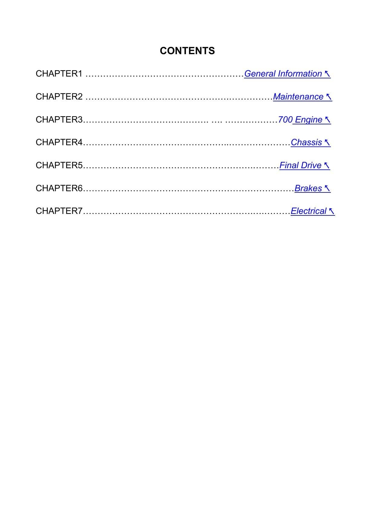 Linhai HY740STL M750L ATV Service Manual | 2018-2022 - sample page 6