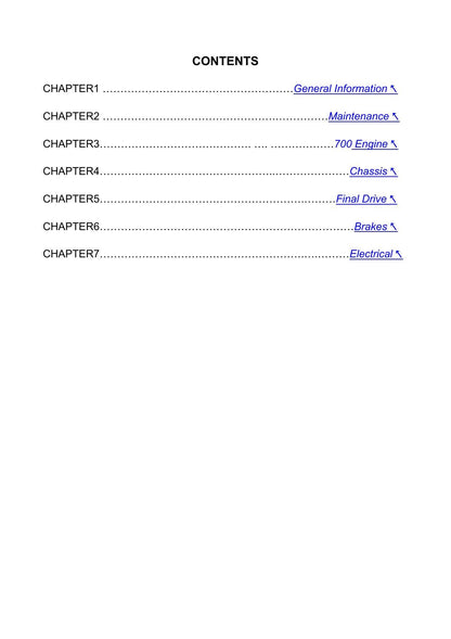 Linhai HY740STL M750L ATV Service Manual | 2018-2022 - sample page 6