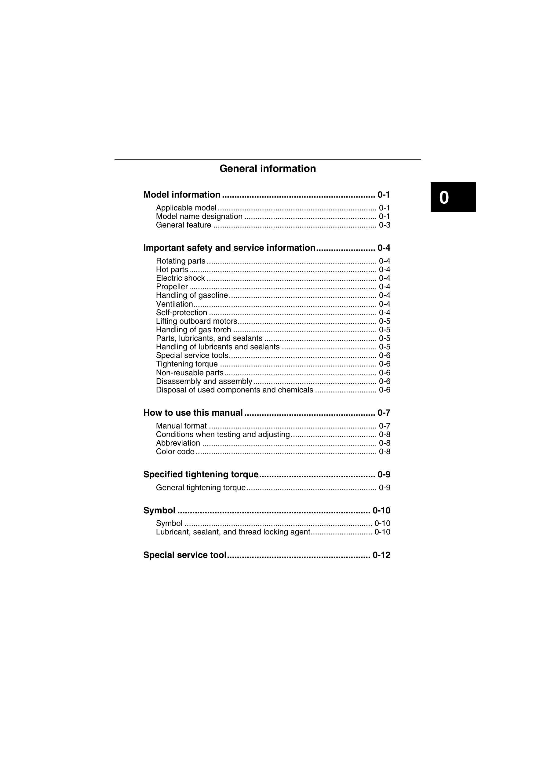 Yamaha F30 F40 Outboard Service Manual | 2018-2022 - sample page 6