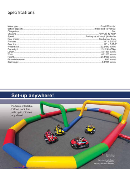 J&J Amusements Falcon Go-Kart Service Manual | 2018-2022 - sample page 4